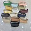 Cross-border Cowhide Hand-woven Mini Zipper Bento Bag Niche Portable Lunch Box Bag Versatile Single Shoulder Underarm Women's Bag