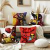 Movie Cool D-Deadpool W-Wolverine Ml Cushion Cover Soft Hogar Pillowcase For Sofa Living Room Bed Home Decor Protective Covers