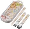 Skater Antibacterial Trio Set Chopsticks Spoon Fork Sumikko Gurashi Okaiyasan Made In Japan Children's TACC2AG-A