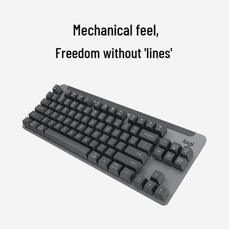 Logitech G K855 Kabellose Bluetooth Mechanische Tastatur mit TTC Roten Schaltern