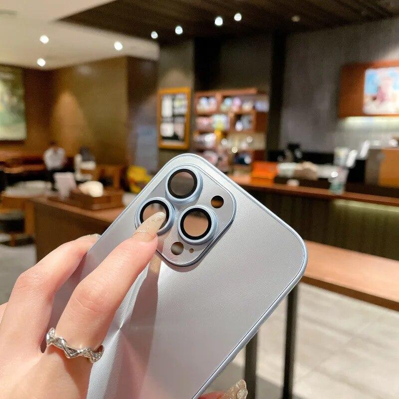 Luxury Laser Magnetic Phone Case For iPhone 15 14 13 12 11 Pro Max Plus Cases For Magsafe Wireless Charging Cover Accessories