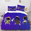 Astro Bot Cute Cartoon Bedding Set Duvet Cover Pillow Case Single Double King Size Adult Boys Bedroom