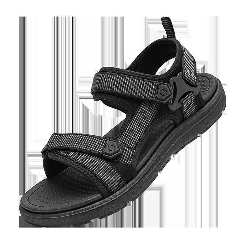 Sandales d'été pour hommes, sandales décontractées pour hommes, polyvalentes, confortables et légères, sandales de plage pour hommes
