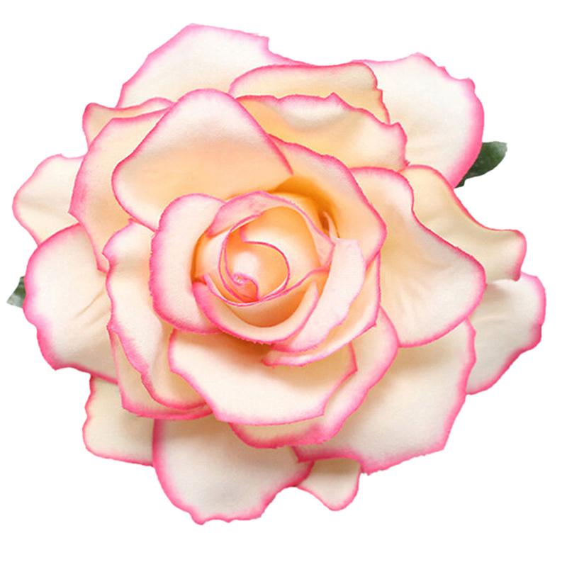 Bridal Rose Flower Hairpin Brooch Wedding Bridesmaid Party Accessories Hair Clip