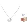 Ck Heart Series 316L Stainless Steel Necklace Women Necklace 35000035