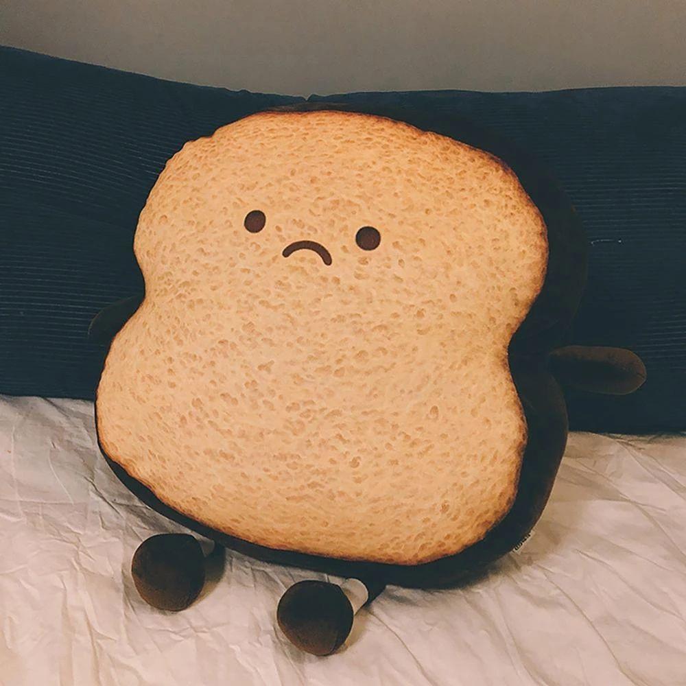 Weihnachtsgeschenk Stofftiere Brotscheiben-Kissen Plüschtier Plüschtier Toastbrot Plüschtier