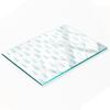 Decorative Glass Kitchen Chopping and Serving Board Droplet 80x52 Cm