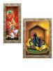 @ Folk Artists Framed Painting Without Glass 32X25X32 Zr-1584-60%Off