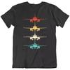 Airplane, Vintage Airplane Pilot Aviation Pilot Flying T Shirt Tee Gift New