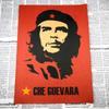 Che Guevara Red Revolution Retro Poster - Large Size for Bar/Cafe Decor