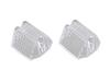 POSH 090146-SP Motorcycle Supplies, Turn Signal Lens, Clear, Slim & Sharp, Set of 2