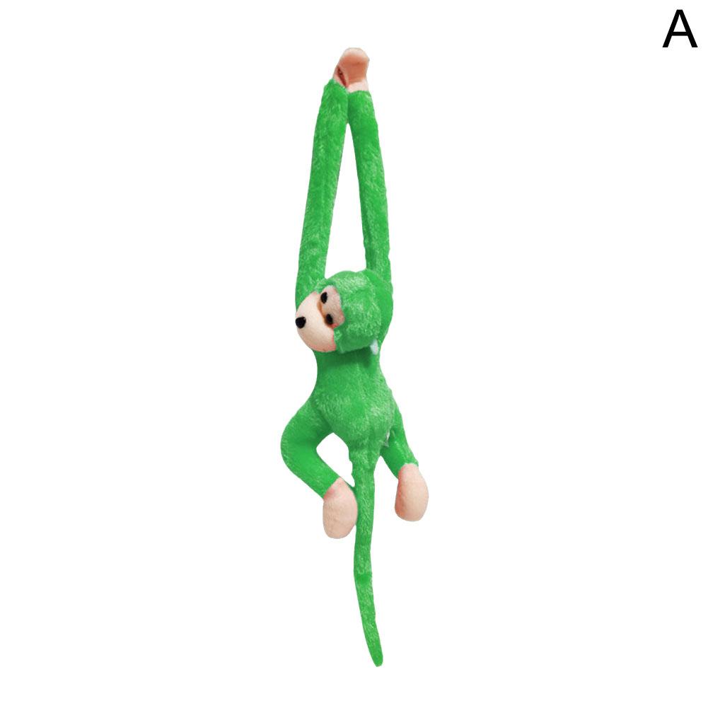Cute Long Arm Monkey Plush Toy Creative Curtain Hanging Doll Soft Stuffed Animal Gift