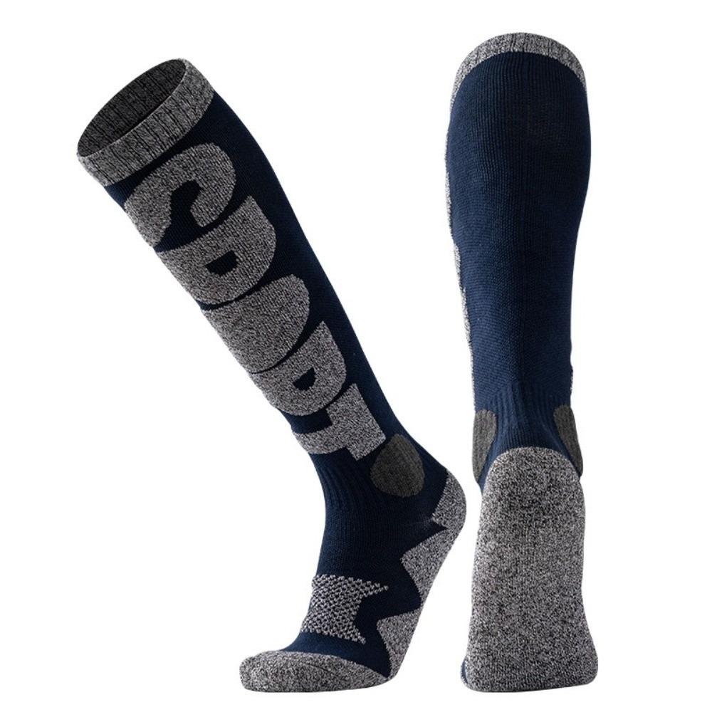 Warm Thermal Socks Breathable Knee High Socks Fashion Snowboard Stockings  for Winter Sports