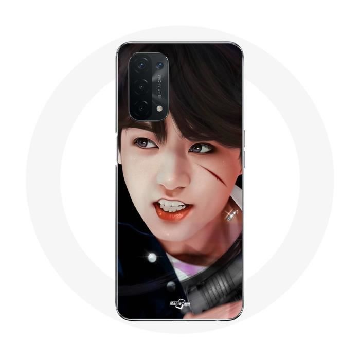 Coque pour Oppo A74 BTS Bangtan Sonyeondan Jungkook Fanart