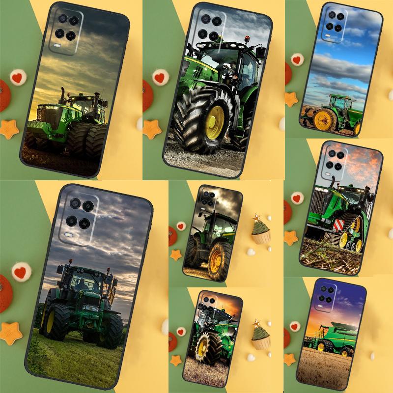Farm Vehicle Tractor For OPPO A53 A5 A9 A38 A78 A58 A79 A15 A17 A57 A77 A16 A76 A96 A52 A72 A94 A74 A54S Case
