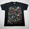 Camiseta Vintage Payasos Asesinos Tema ICP Juggalo Payasos Malignos Estampado Integral Talla L