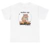 Wake Up Suffer T Shirt Funny Crisis Hamster Lover Silly Cursed Gen Z Humor Tee