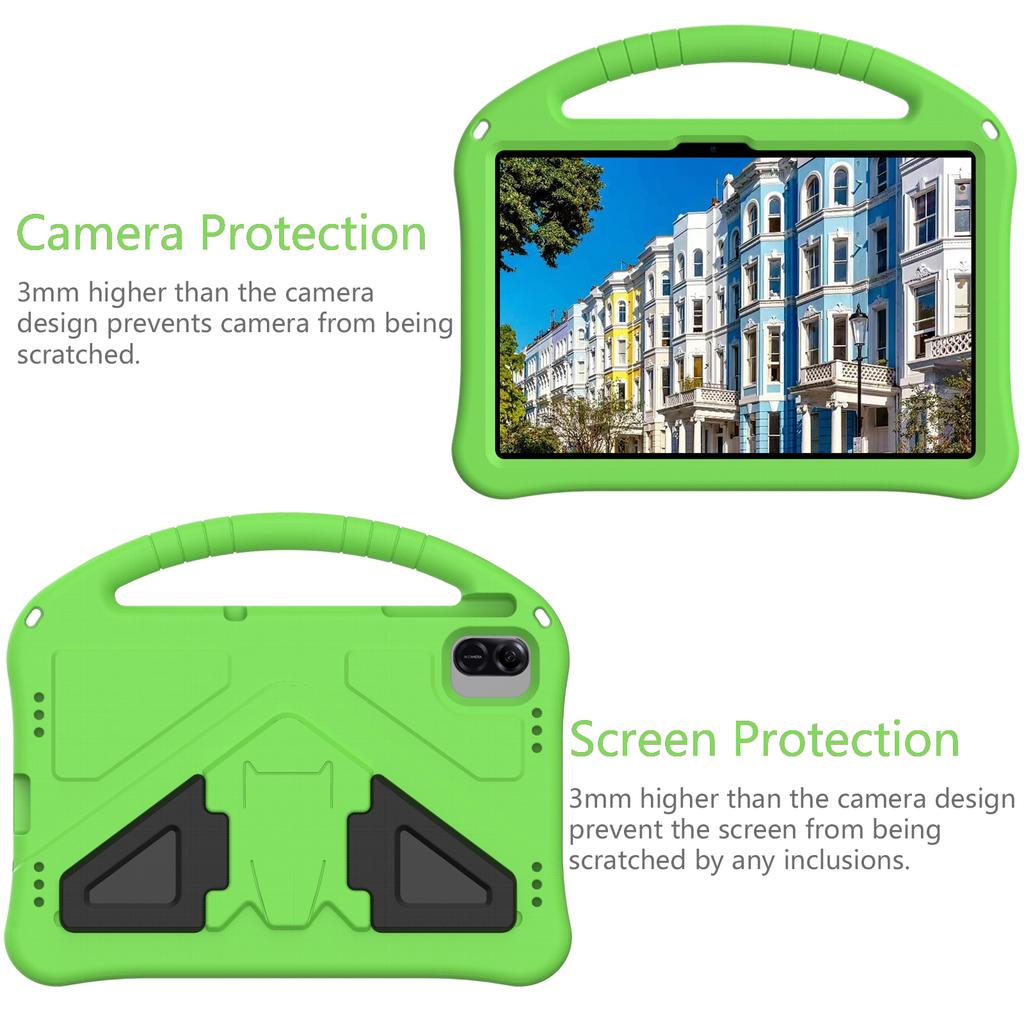 EVA Built-in Kickstand Case for Infinix Xpad 2024 11 Inch Model X1101 Kids Funda Cover Shockproof with Capa Portable Hand Holder