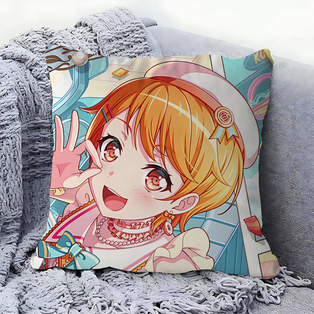 Anime H-Hagumi Kitazawa Personalized Pillow Cover Kids Bedroom Wild Party Decor Pillowcase Kid Birthday Shower Gift