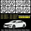4PCS 56mm 63mm 65mm 70mm Car Wheel Center Hub Caps Cover for VW Golf Polo SW48 Passat Touran CC B5 B6 B7 Jetta Accessories
