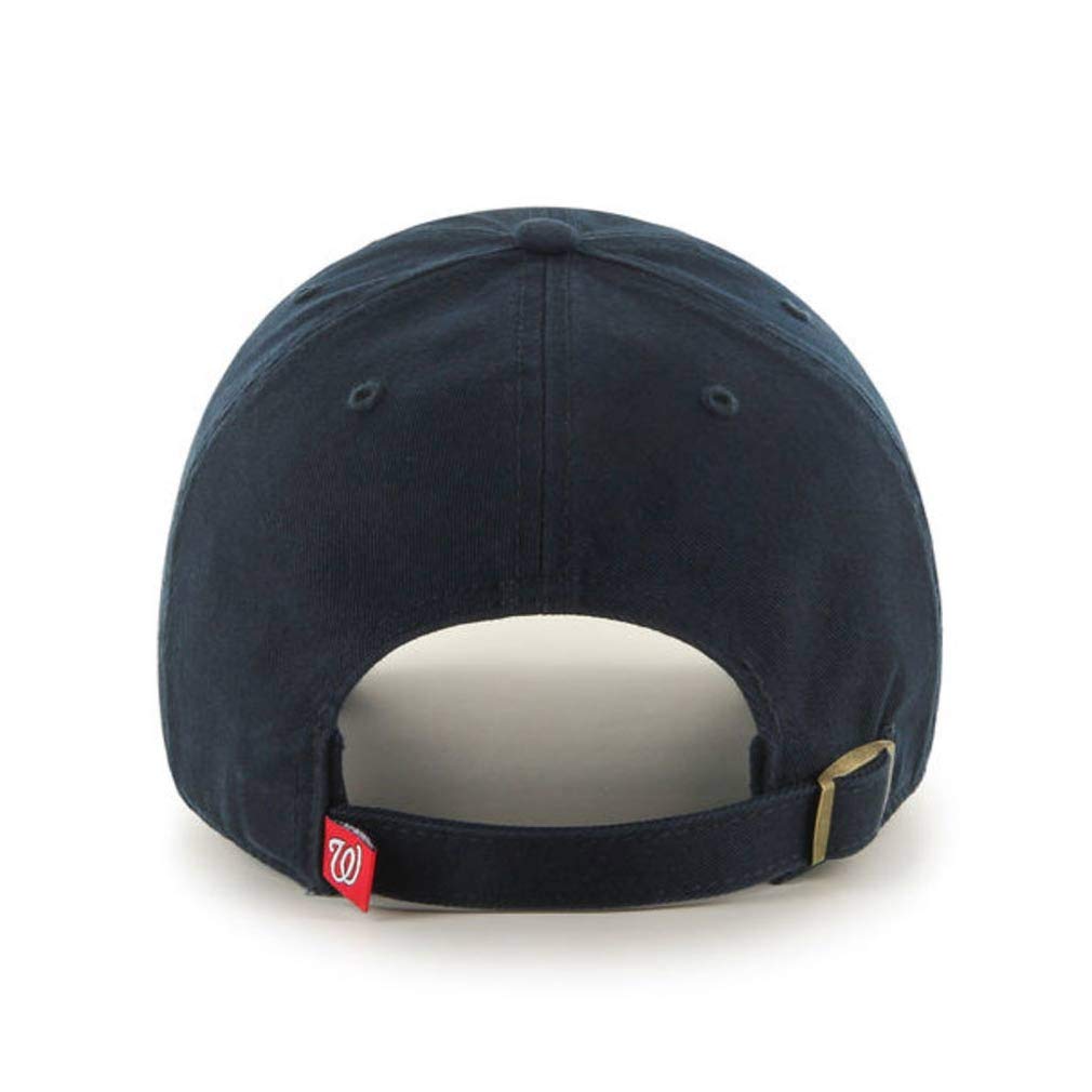 Brand Clean Up Baseball for Men and by Forty Seven Nationals '47 Cap, RGW15GWS-NY, Navy, Women, Brand,