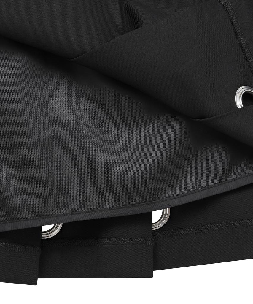 Midnight Move Eyelet Skirt (Black)