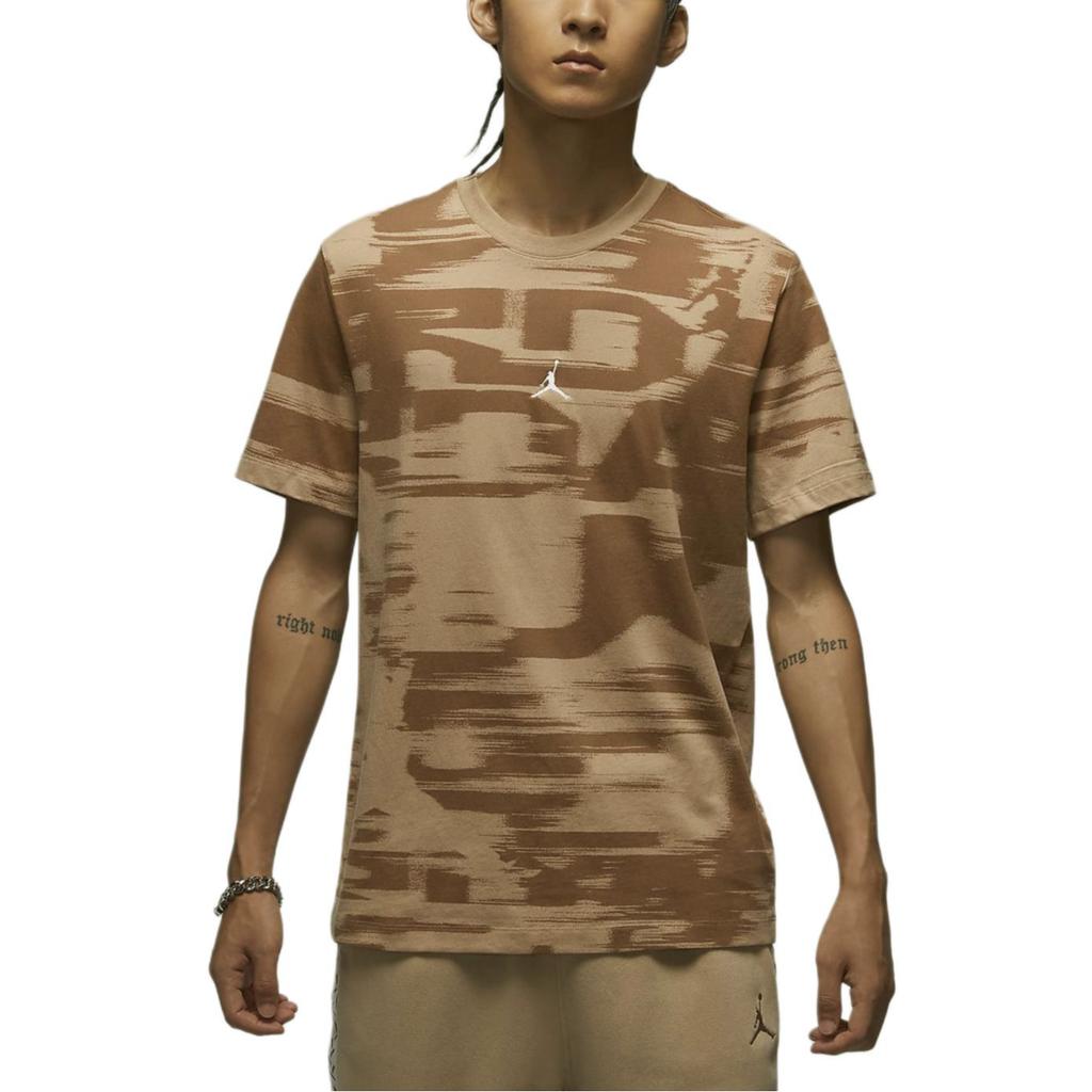 Jordan X MVP Pulôver Estampado Gola Redonda Confortável Macio Manga Curta Camiseta Masculina Tops Linho FZ1918200