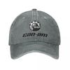 BRP Can Am Spyder Baseball Caps for Men Distressed Washed Snapback Hat Motorcycle Outdoor Activities Adjustable Fit Caps Hat