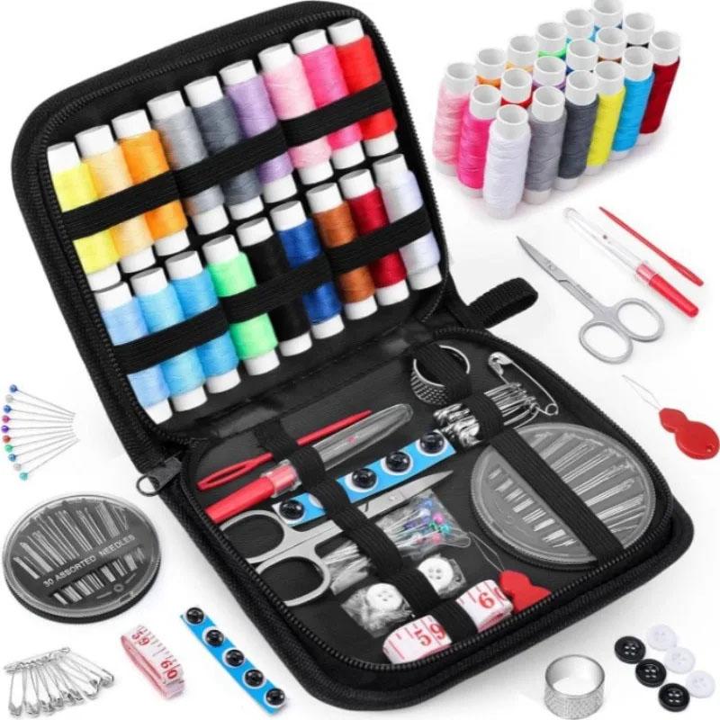 Sewing Kit with Case Portable Sewing Supplies for Home Traveler