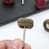 10pcs Mini Sanding Grinding Polishing Wheel Nylon Buffing Drill Abrasive Brush with 3mm Shank