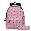 Demon Slayer Anime Cartoon Backpack Set For Students Durable Breathable And Lightweight