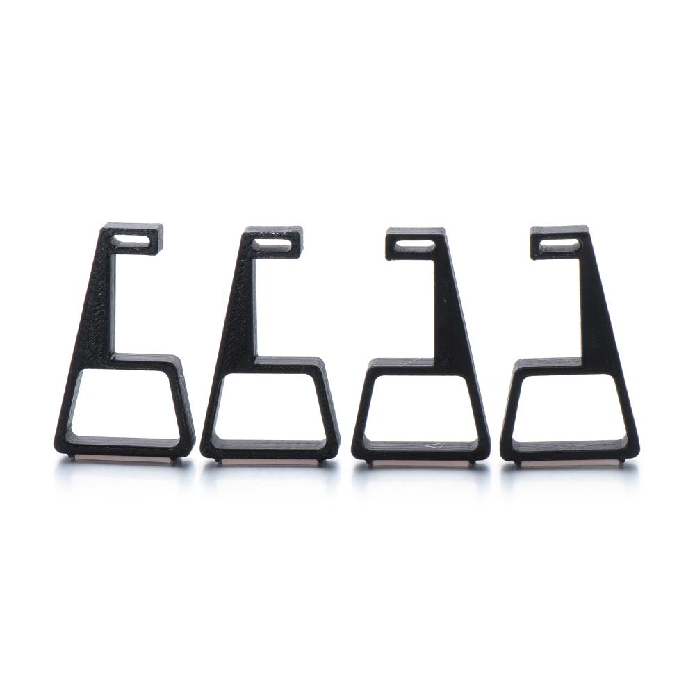 4PCS Flat-mounted Base Heighten Support Bracket Console Holder Stand Cooling Legs