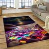 27 Style New Colorful Pebble Rainbow Road Beach Stone Scenery 3D Carpet Rug for Living Room Bedroom Home Sofa ,Non-slip Floor Mat