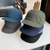 Japanese Short-brimmed Solid Color Quick-drying Cap Washed Men Women New Breathable Street Soft Top Short-brimmed Baseball Cap