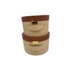 Wooden Decorative Storage Box for Hotel Bookshelf