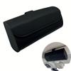 Car Sunglasses Sun Visor PU Magnetic Glasses Storage [Rotoha] Holder, Mount, Leather, Closure,