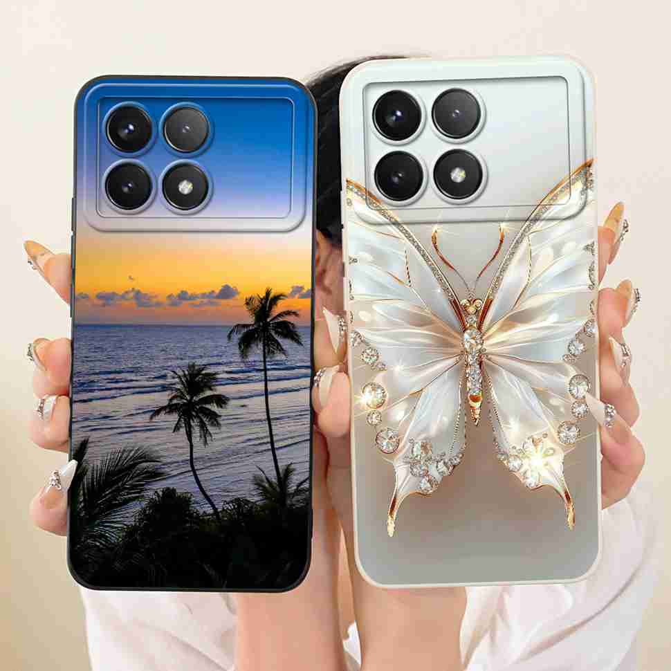 For Redmi K70 23113RKC6C Case Silicone Cute Cartoon Fashion Painting Back Cover For Redmi K 70 K70 5G Phone Cases Bumper Fundas