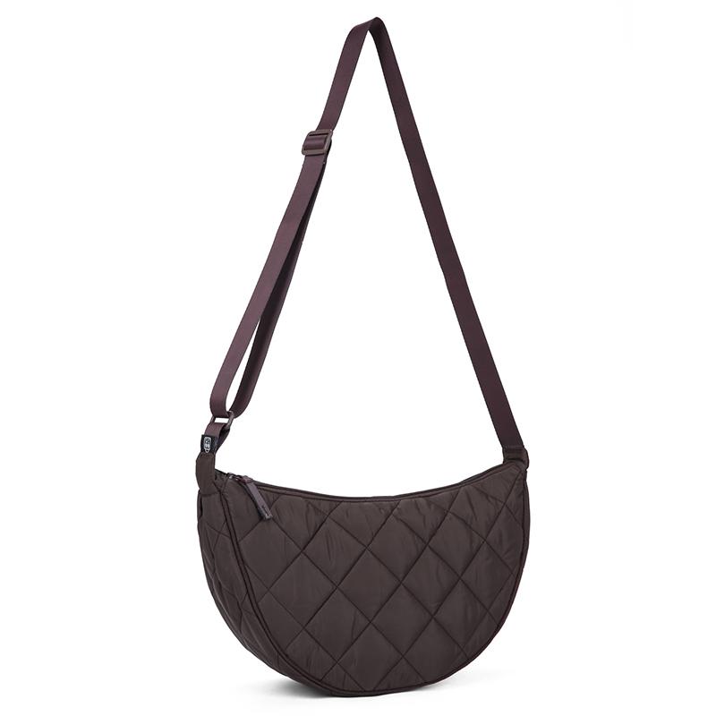 Crossbody Tas Diamantruit Gewatteerde Knoedeltas Schoudertas Grote Capaciteit