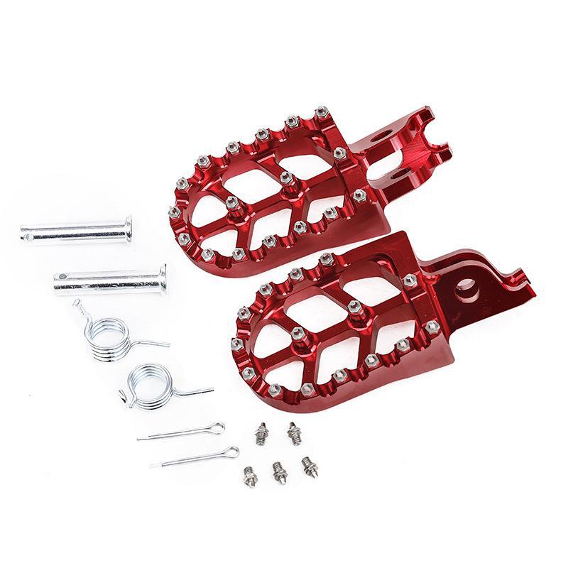CNC Aluminum Alloy Extended Footrest for CR/CRF/125/230/250/450R/500 Off-Road Motorcycles