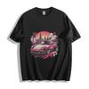 T-shirt Porsche 911 Tokyo Drift - Design Vibrant Rétro Racer T-shirt Unisexe