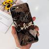 For iPhone 7 8 7Plus 8 Plus Phone Case iPhone SE 2020 Back Cover Soft TPU Transparent Silicone Bumper Flower Butterfly Coque Bag