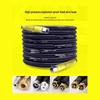 Black Cat 380 Steel Wire High-Pressure Car Wash Hose for 55/58 Pumps