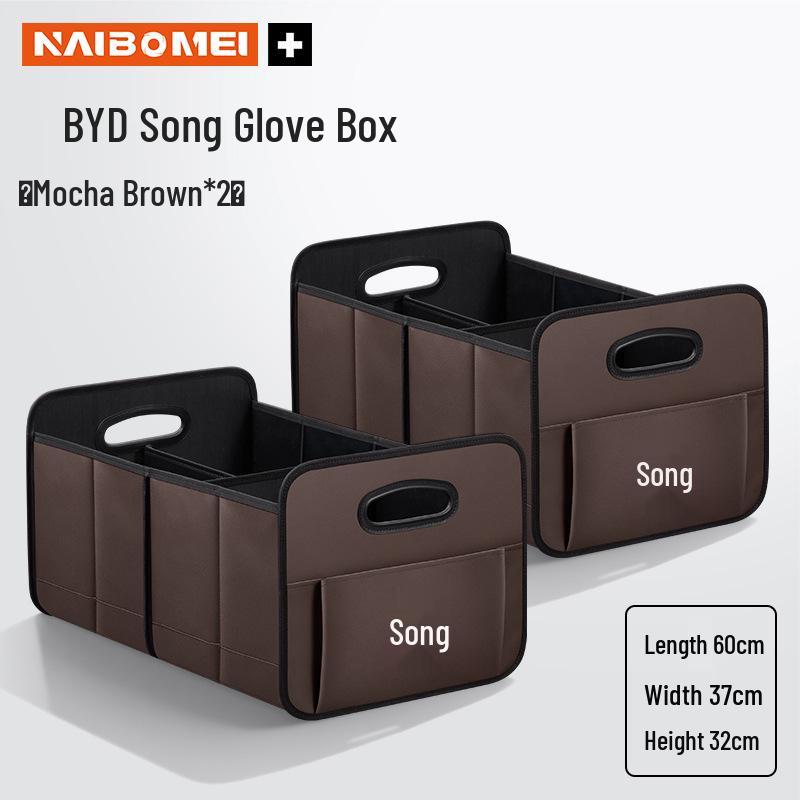 Organisateur de coffre de voiture BYD Song Pro/Plus: Boîte de rangement pliable