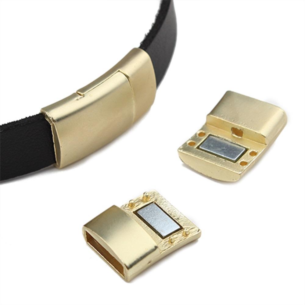 5-10 buc/lot Catarame Magnetice din Aliaj de Înaltă Calitate Conectori din Frânghie de Piele Plată Închizători Pentru Accesorii de Realizare Brățări Coliere DIY