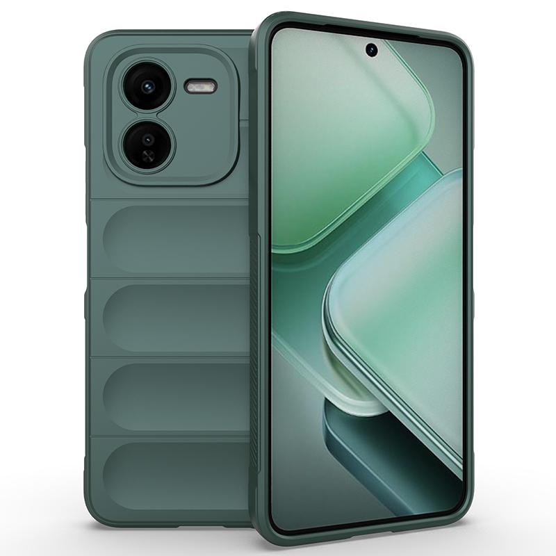 For VIVO iQOO Z9X Z9 Turbo 5G Back Cover Case Soft Silicone Anti-fall Shockproof Phone Protection Cases Funda Coque