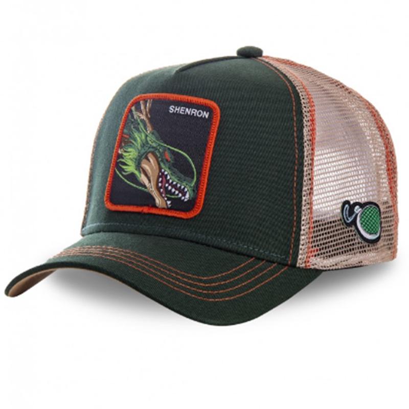 High Quality Anime Cartoon Anime Snapback Baseball Cap Unisex Women Hip Hop Dad Mesh Trucker Hat Dropshipping