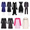 Wednesday Addams Cosplay School Uniform Halloween Costume for Women