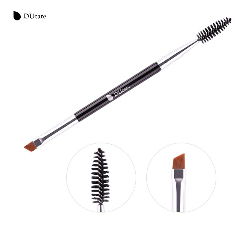 DUcare 3pcs Eyelash Eyebrow Brush Double Head Brush 2 In 1 Professional Cosmetics Beauty Tools Eyebrow Comb Makeup Brushes