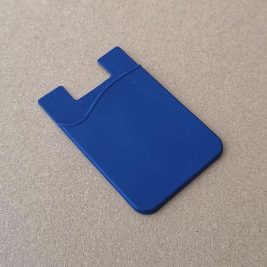 2 Stuks Kaarthouder Siliconen Telefoon Portemonnee Enkellaags Multifunctioneel voor Bankkaart