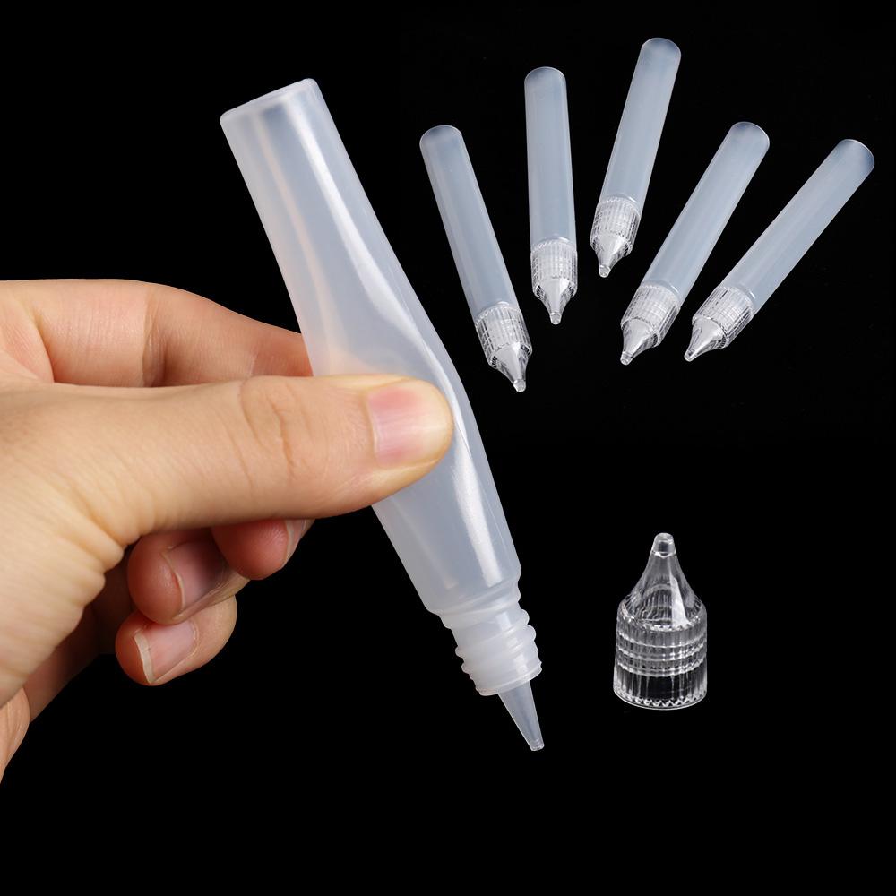 5PCS New Craft Tool DIY Bottle Glue Applicator Needle Squeeze Paper Quilling